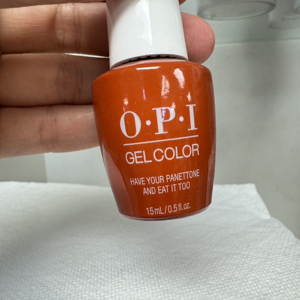Opi Gel Color MI02 Have Your Panettone And Eat It Too